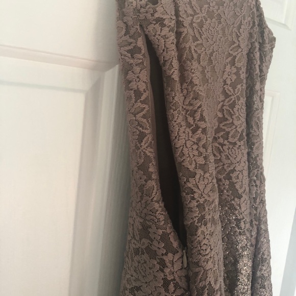 NWOT Free People golden dress - Picture 8 of 8